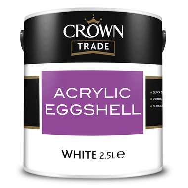 2.5LTR WHITE EGGSHELL