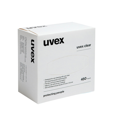 UVEX LENS CLEANING TISSUES