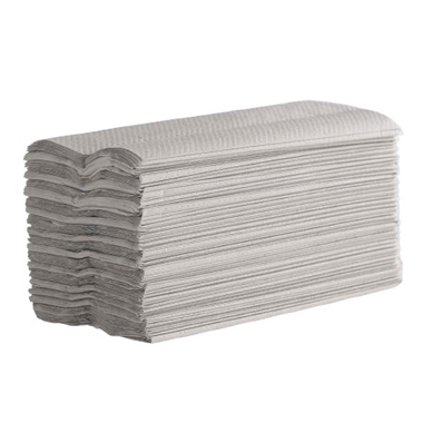 2 PLY C-FOLD WHITE HAND TOWELS