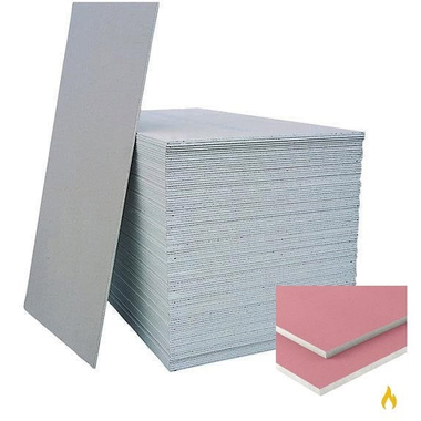 12.5MM 8X4 FIRE RATED PLASTERBOARD