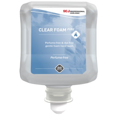 DEB CLEAR FOAM 1LTR