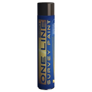 ONE LINE SURVEY PAINT BLACK