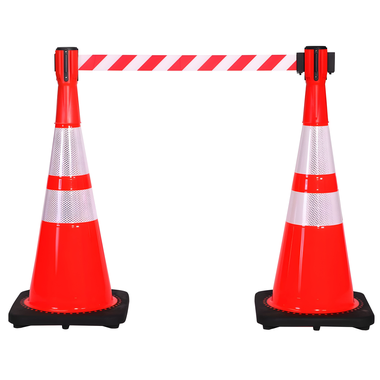 10M RETRACTABLE CONE BARRIER