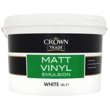10LTR WHITE MATT EMULSION