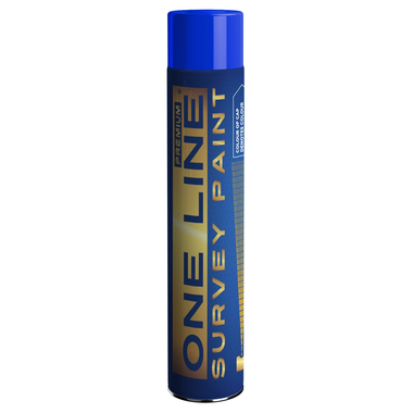 ONE LINE SURVEY PAINT BLUE