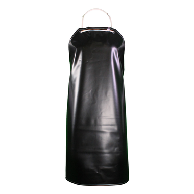 BLACK PVC APRON