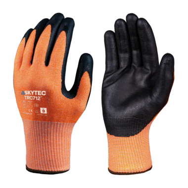 SKYTEC TRICOLOUR NITRILE GLOVES