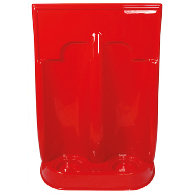 PLASTIC DOUBLE FIRE EXT STANDS