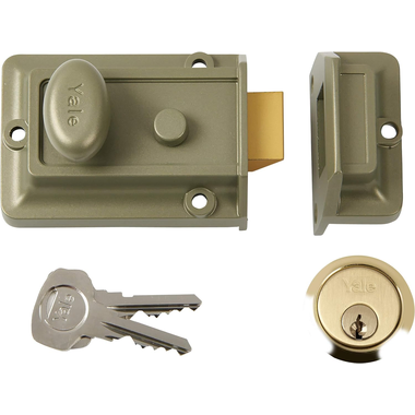 YALE P77 NIGHTLATCH BRASS