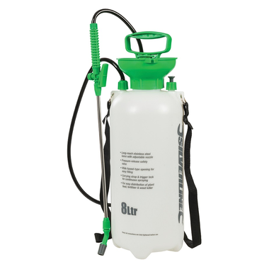 8LTR PRESSURE SPRAYER C/W HOSE
