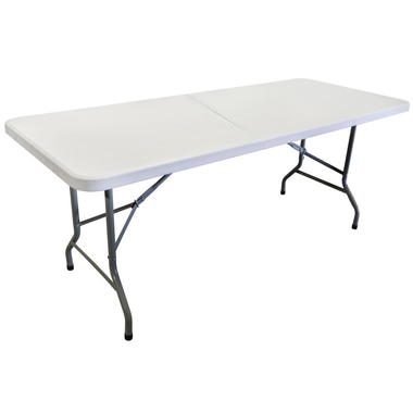PLASTIC FOLDING TRESTLE TABLE