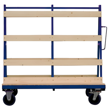 GLASS A-FRAME TROLLEY