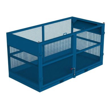 3T GOODS CAGE WITH RAMP