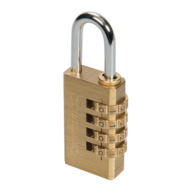 30MM COMBINATION BRASS PADLOCK