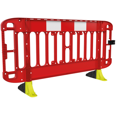 2 METRE RED TITAN BARRIER C/W