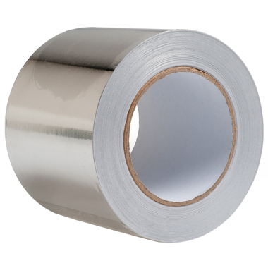 4" X 45.7MTR SILVER FOIL TAPE