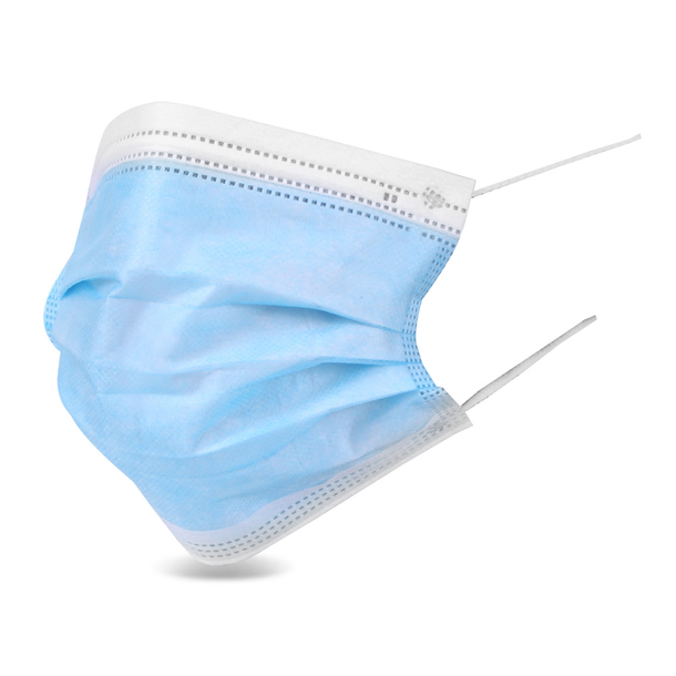 PACK OF 50 SURGICAL FACE MASKS