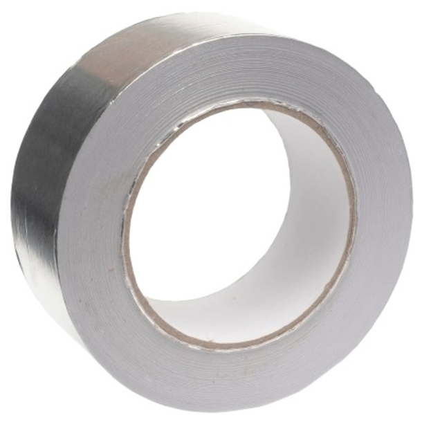 3" X 45.7MTR  SILVER FOIL TAPE