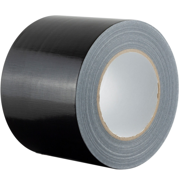 100MM X 50M BLACK GAFFER TAPE