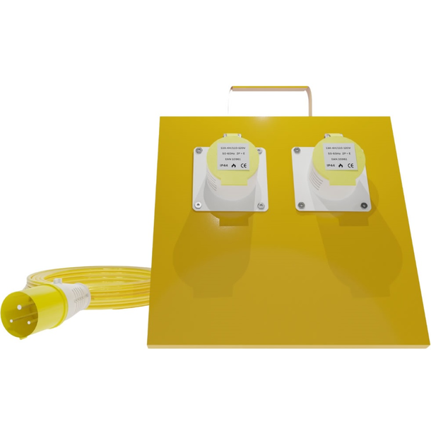 110V 4 WAY JUNCTION BOX 32AMP