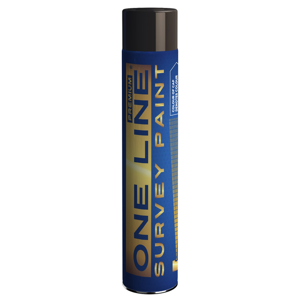 ONE LINE SURVEY PAINT BLACK