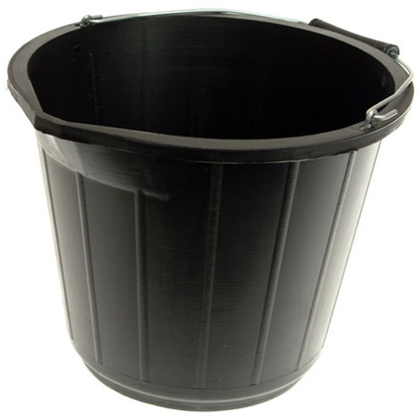 15LTR BLACK BUCKET