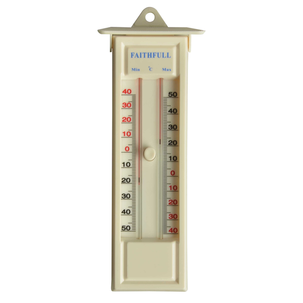 WALL MOUNT MAX/MIN THERMOMETER