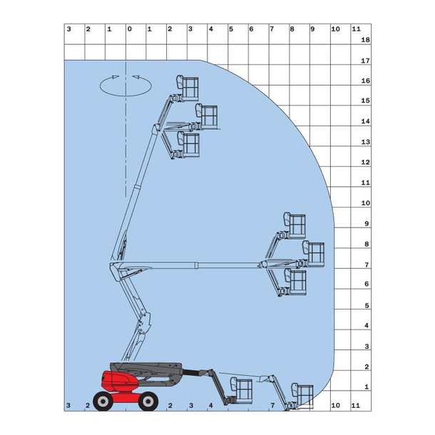 16M DIESEL ARTICULATING BOOM