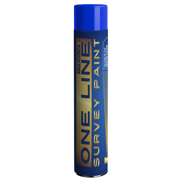 ONE LINE SURVEY PAINT BLUE