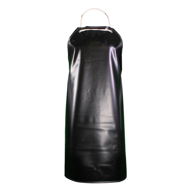 BLACK PVC APRON