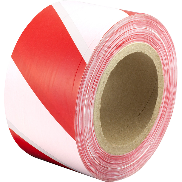 RED & WHITE ADHESIVE TAPE