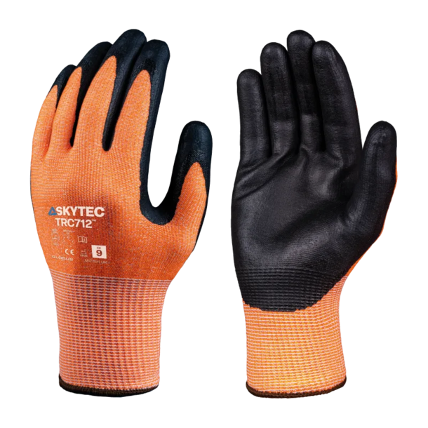SKYTEC TRICOLOUR NITRILE GLOVES