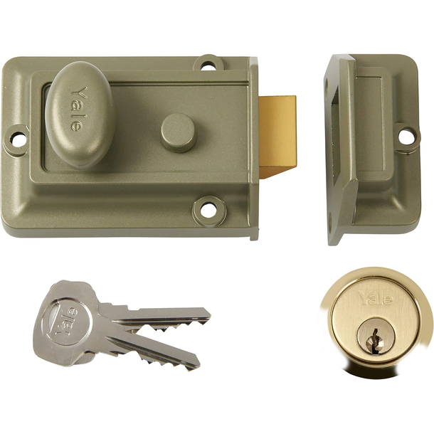 YALE P77 NIGHTLATCH BRASS