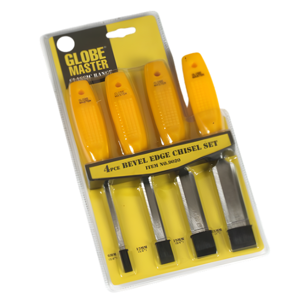 4PC WOOD CHISEL SET