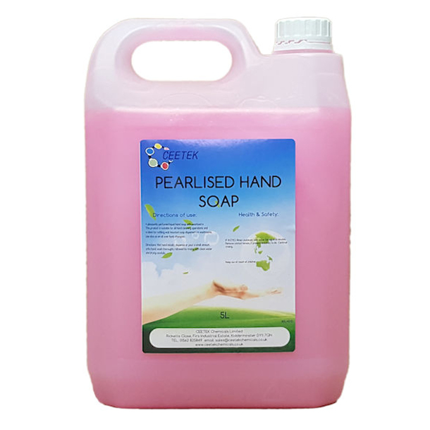 LIQUID HAND SOAP PINK 5LTR
