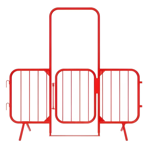 RED WALK THROUGH BARRIER C/W