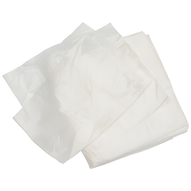 1 BOX WHITE BIN LINERS