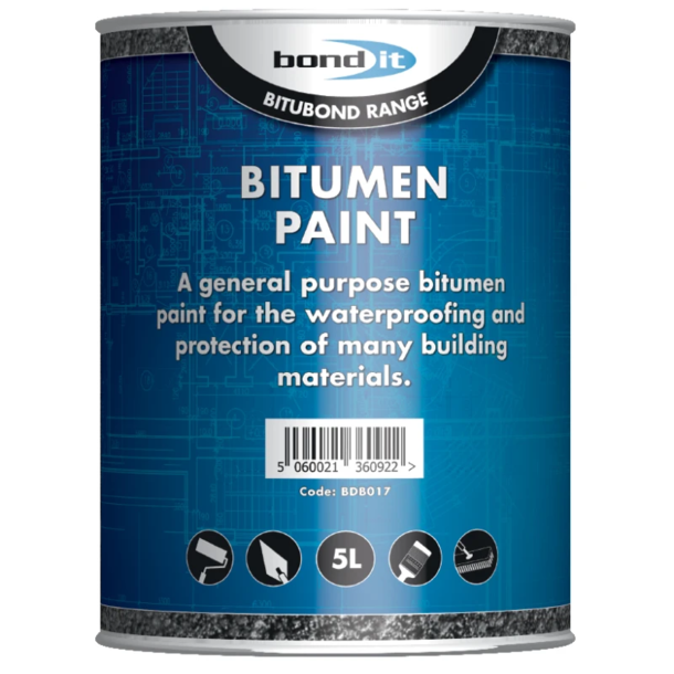 5LTR BLACK BITUMEN PAINT