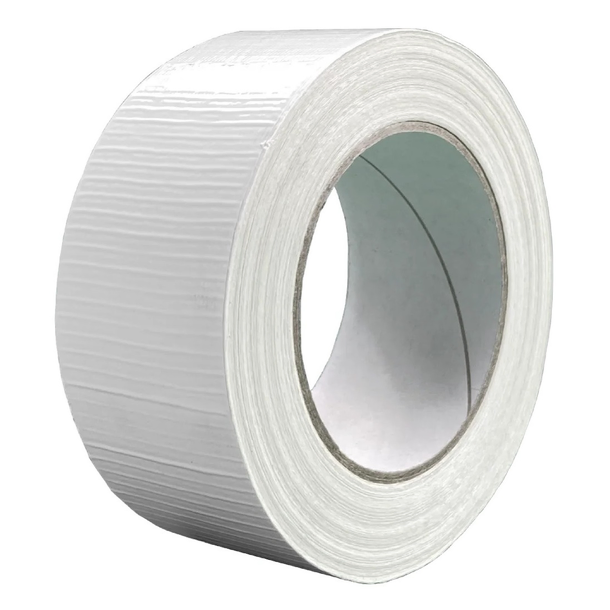 50MM X 50MTR WHITE GAFFER TAPE