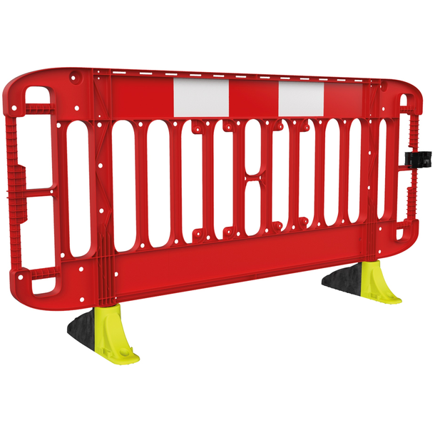 2 METRE RED TITAN BARRIER C/W