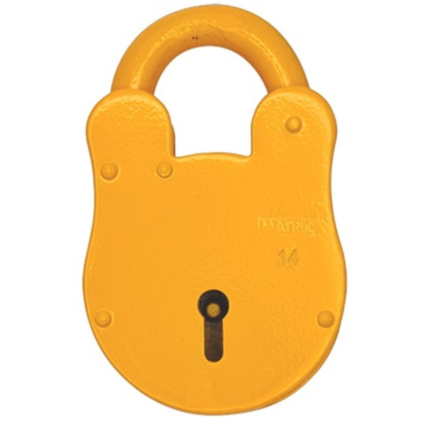 63MM FB14 FIRE BRIGADE PADLOCK