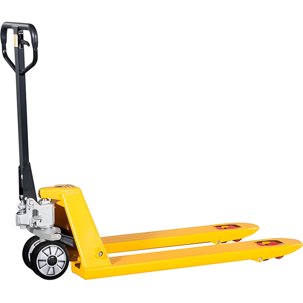RUBBER WHEELED PALLET TRUCK