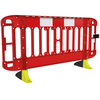 2 METRE RED TITAN BARRIER C/W
